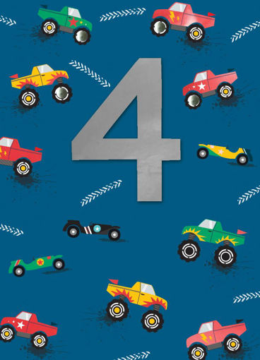 Picture of HAPPY 4TH BIRTHDAY VEHICLES